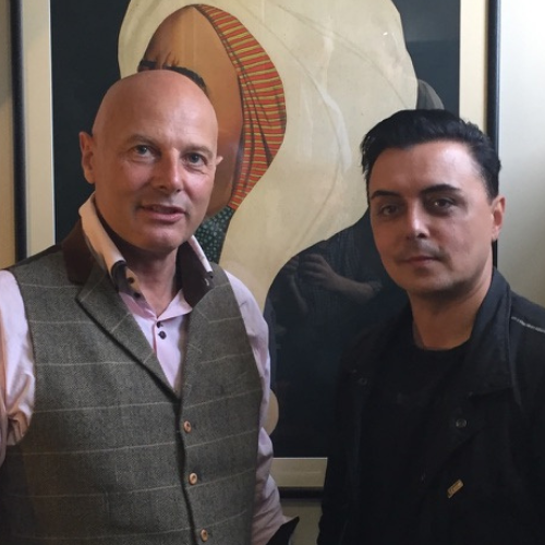 About. Roberto with Marc Spellman